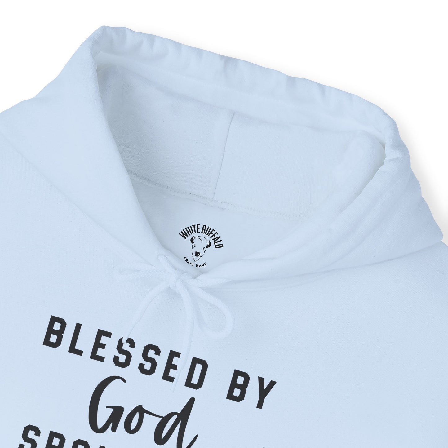 Protected by Both Unisex Heavy Blend™ Hooded Sweatshirt