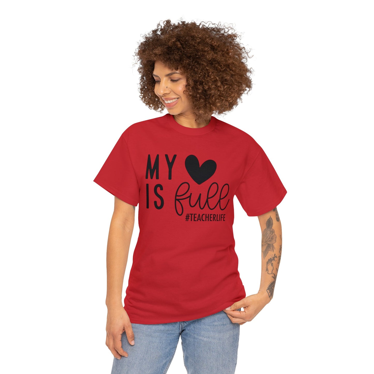 Teacher Life Unisex Heavy Cotton Tee