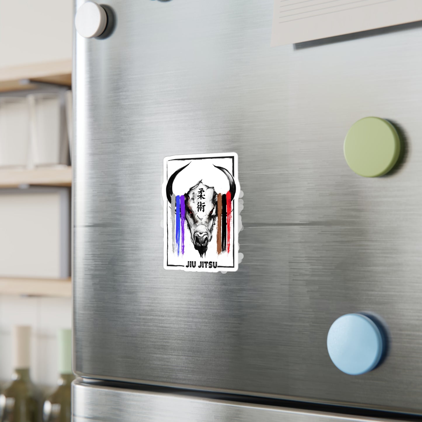 Bull Kiss-Cut Vinyl Decals
