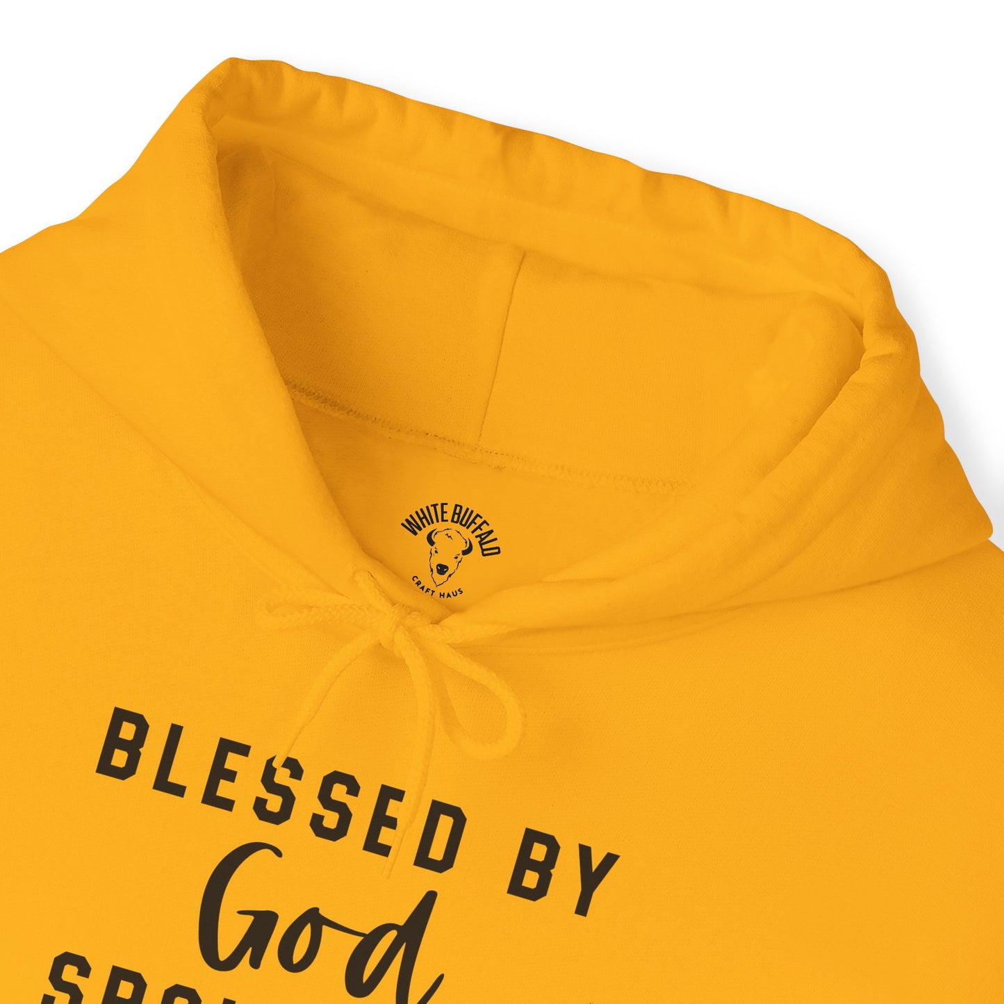 Protected by Both Unisex Heavy Blend™ Hooded Sweatshirt