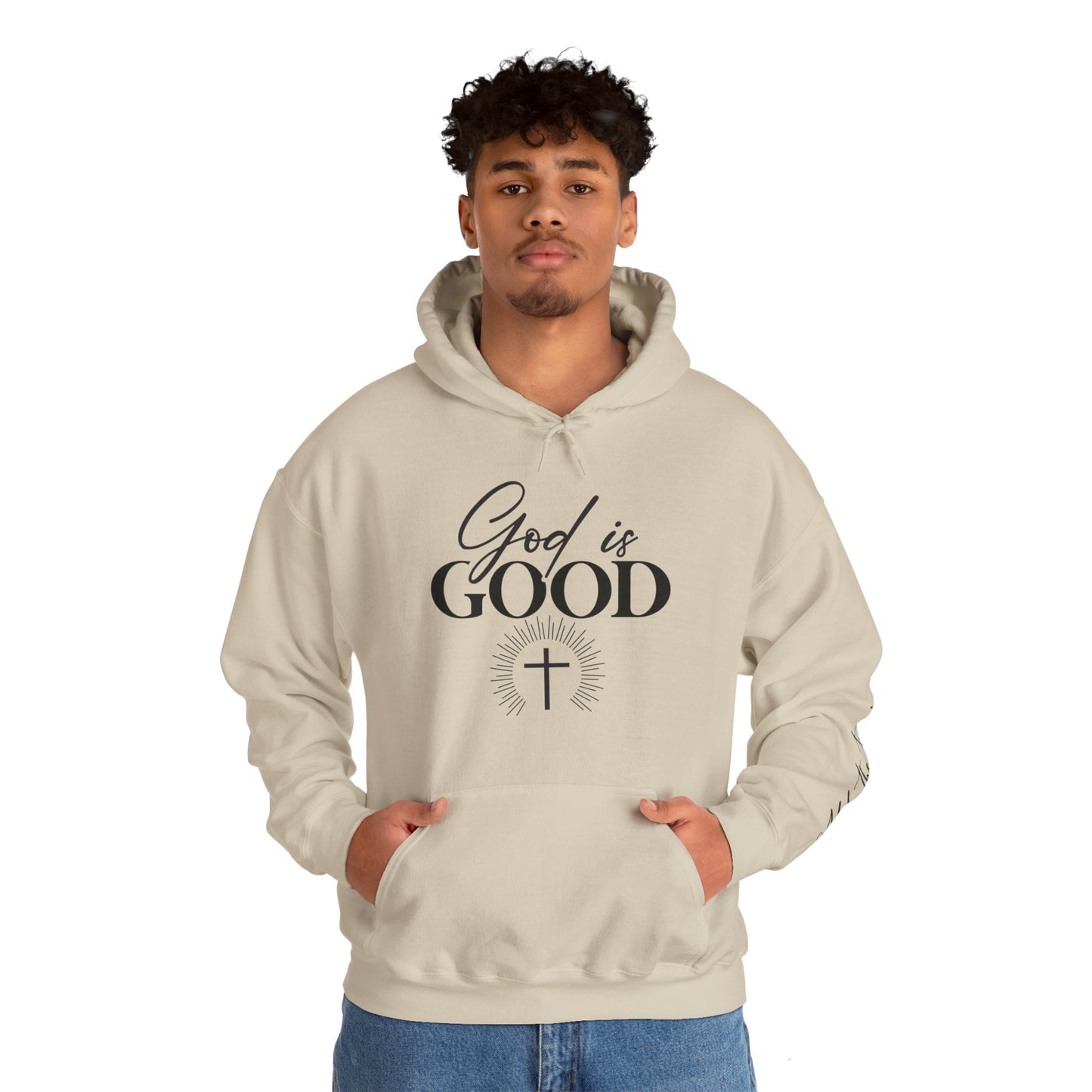 God is Good Unisex Heavy Blend™ Hooded Sweatshirt