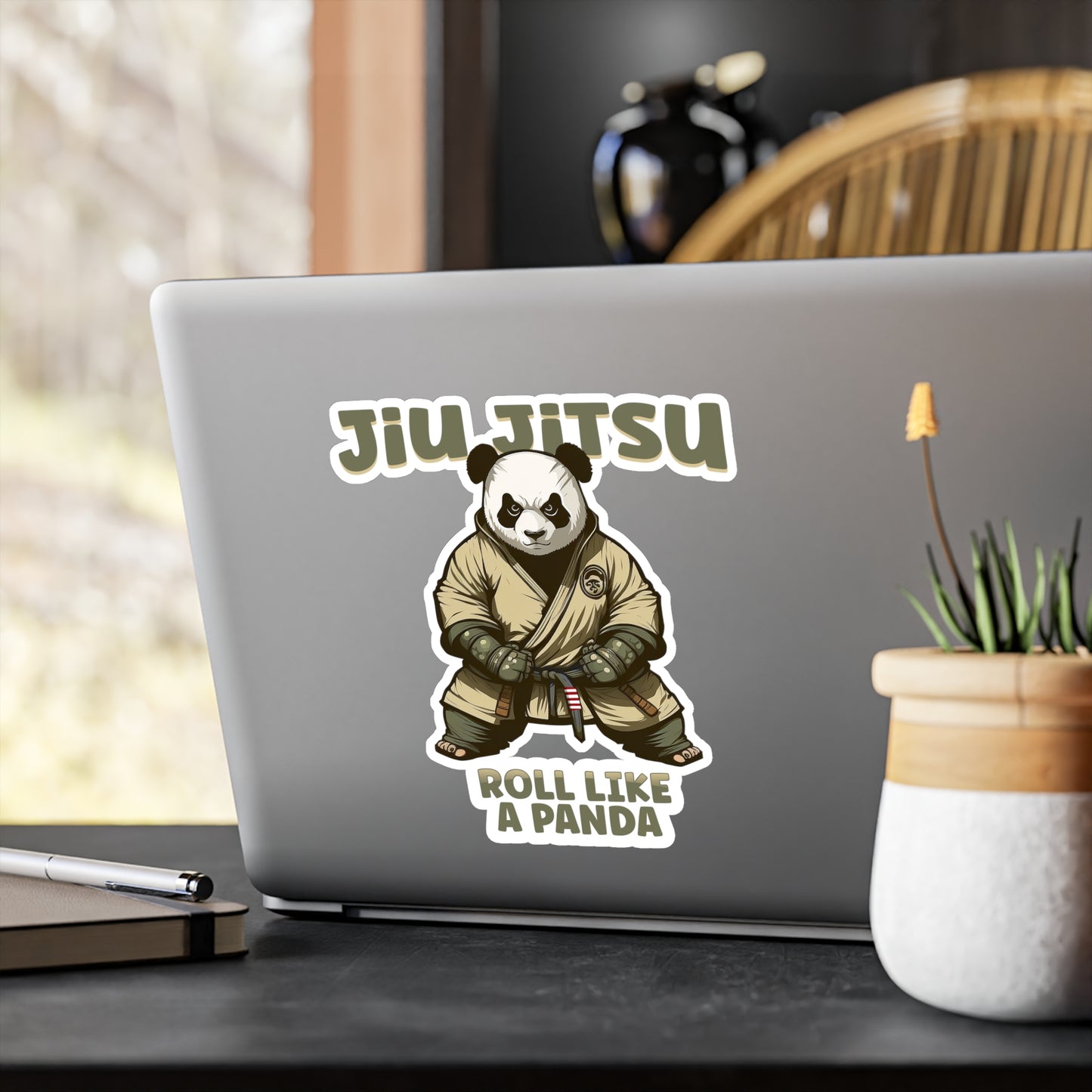 Panda Kiss-Cut Vinyl Decals