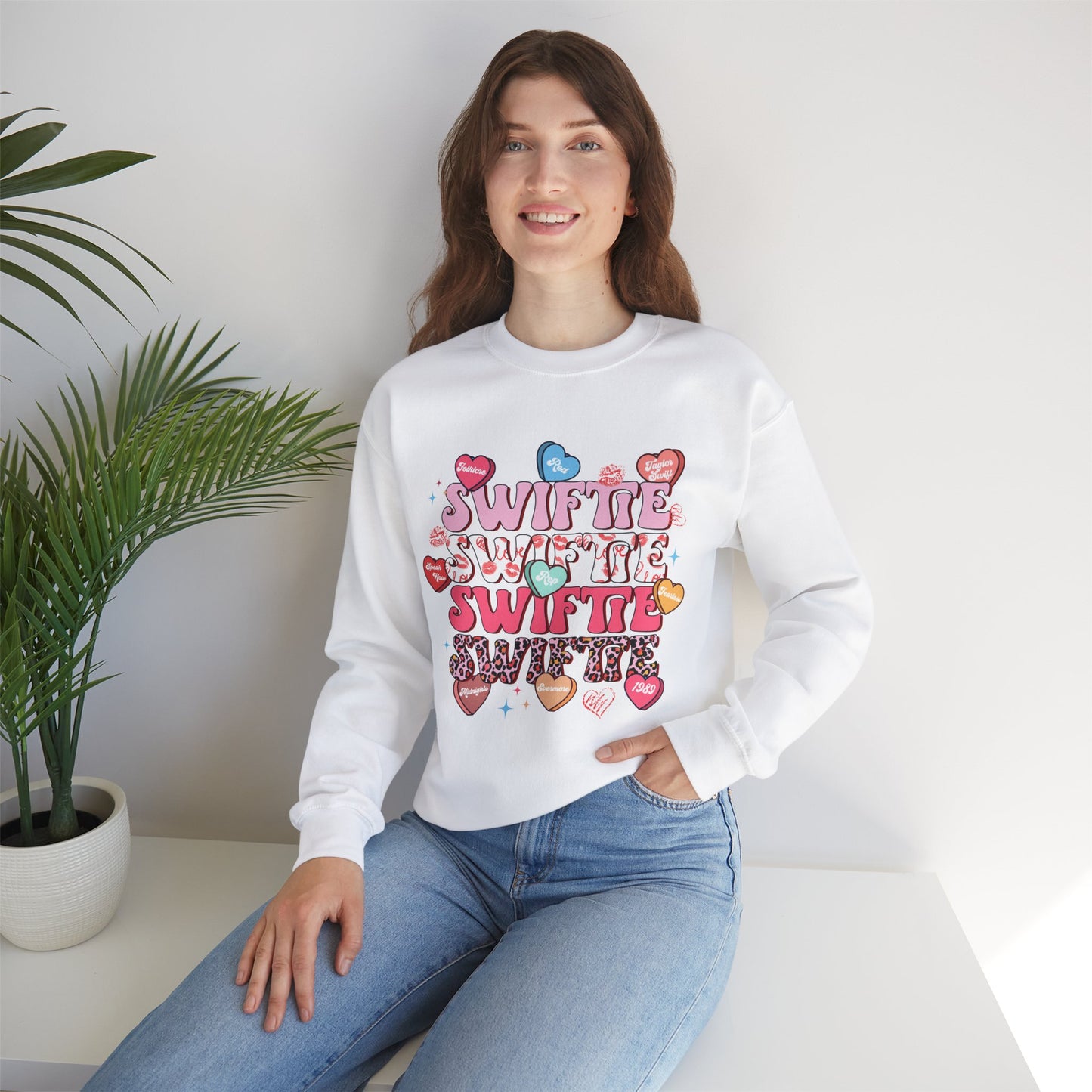 Swiftie Valentine Unisex Heavy Blend™ Crewneck Sweatshirt