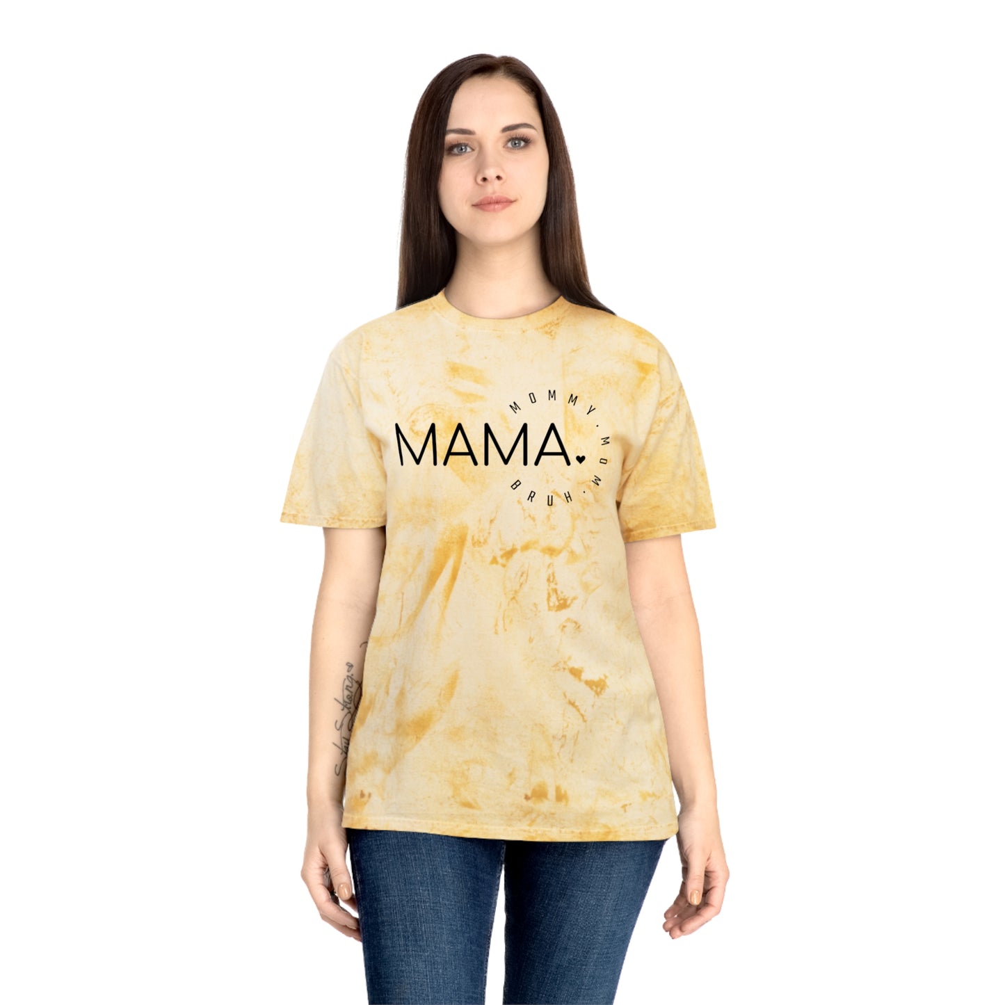 Mama Bruh Unisex Color Blast T-Shirt