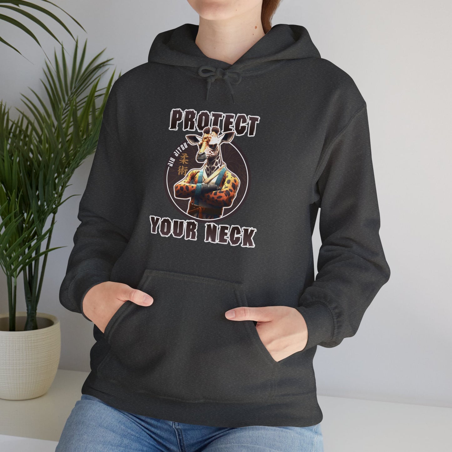 Protect Your Neck Unisex Heavy Blend™ Hooded Sweatshirt