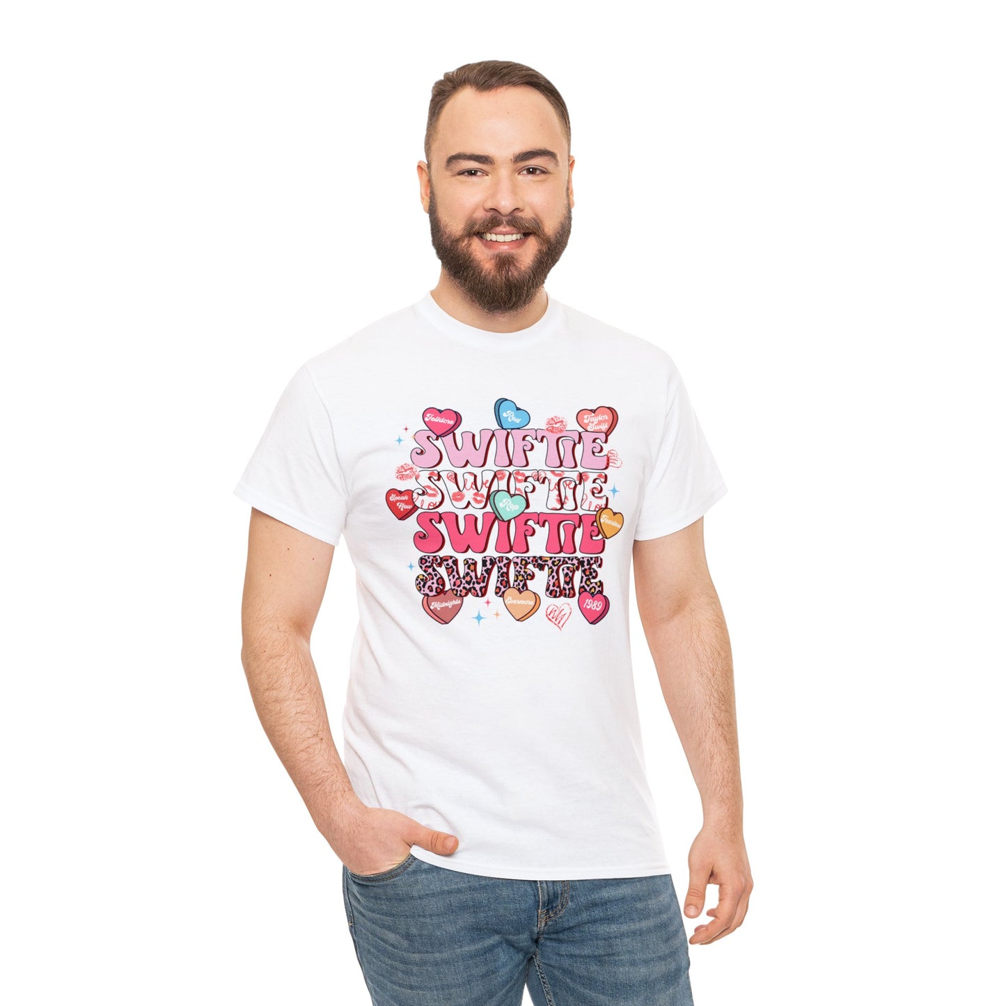 Swiftie Valentine Unisex Heavy Cotton Tee