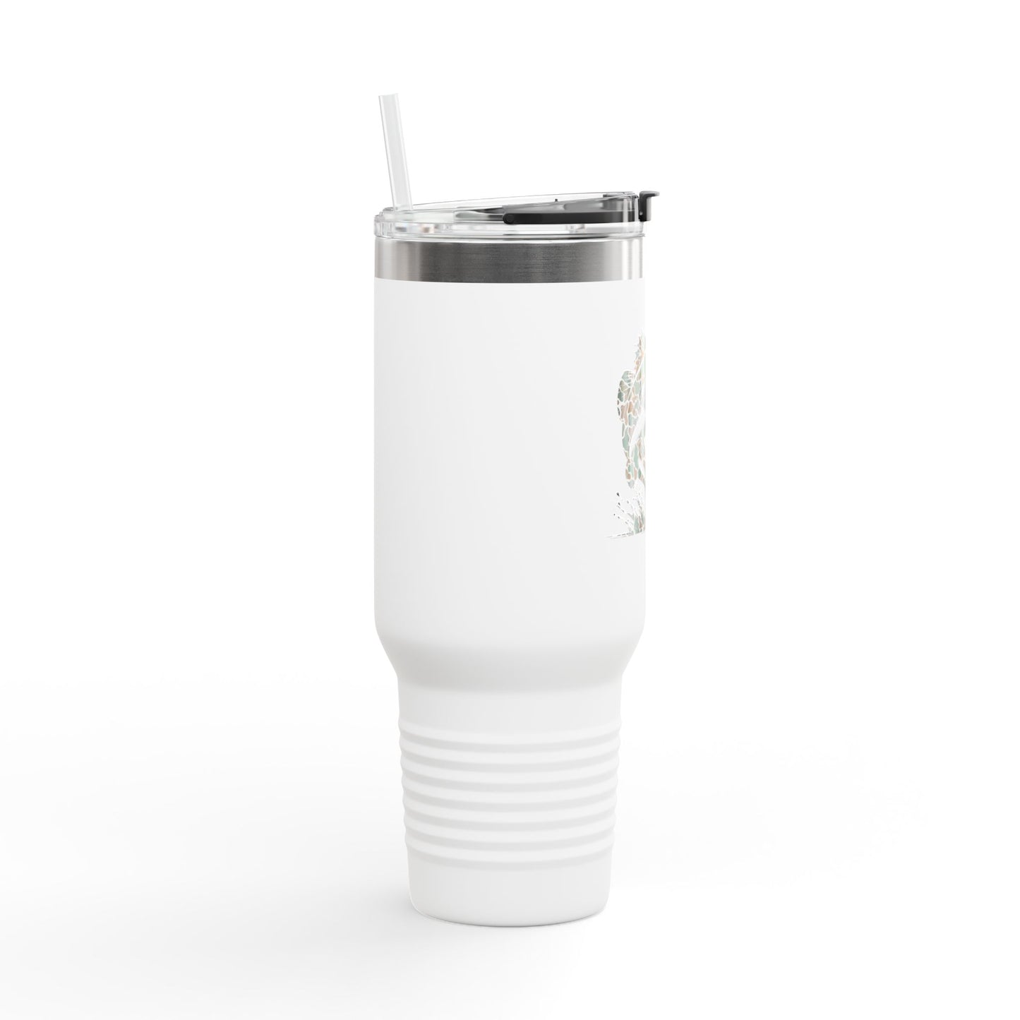 Camo Walleye Insulated Travel Mug, 40oz
