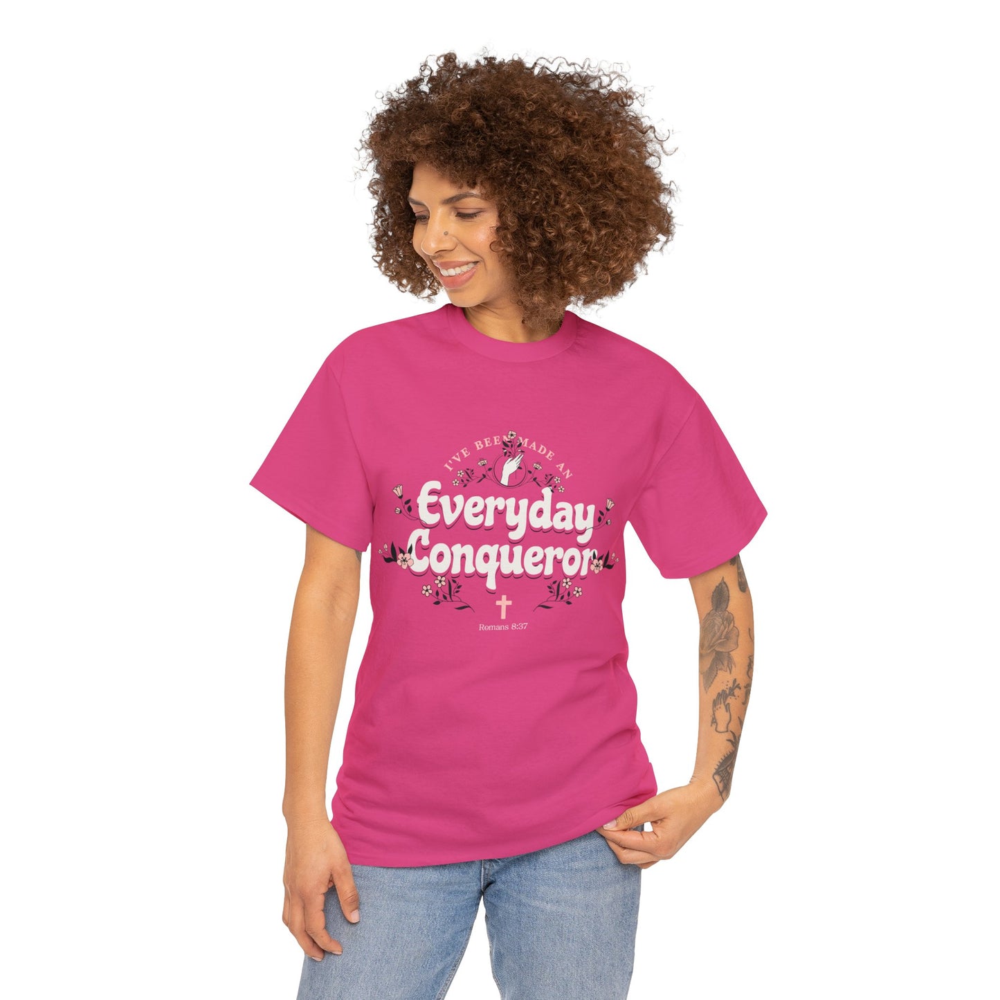 Everyday Conqueror Unisex Heavy Cotton Tee