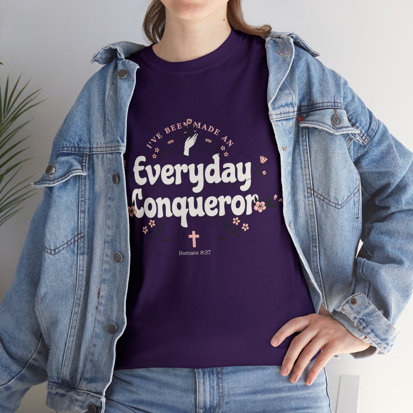 Everyday Conqueror Unisex Heavy Cotton Tee