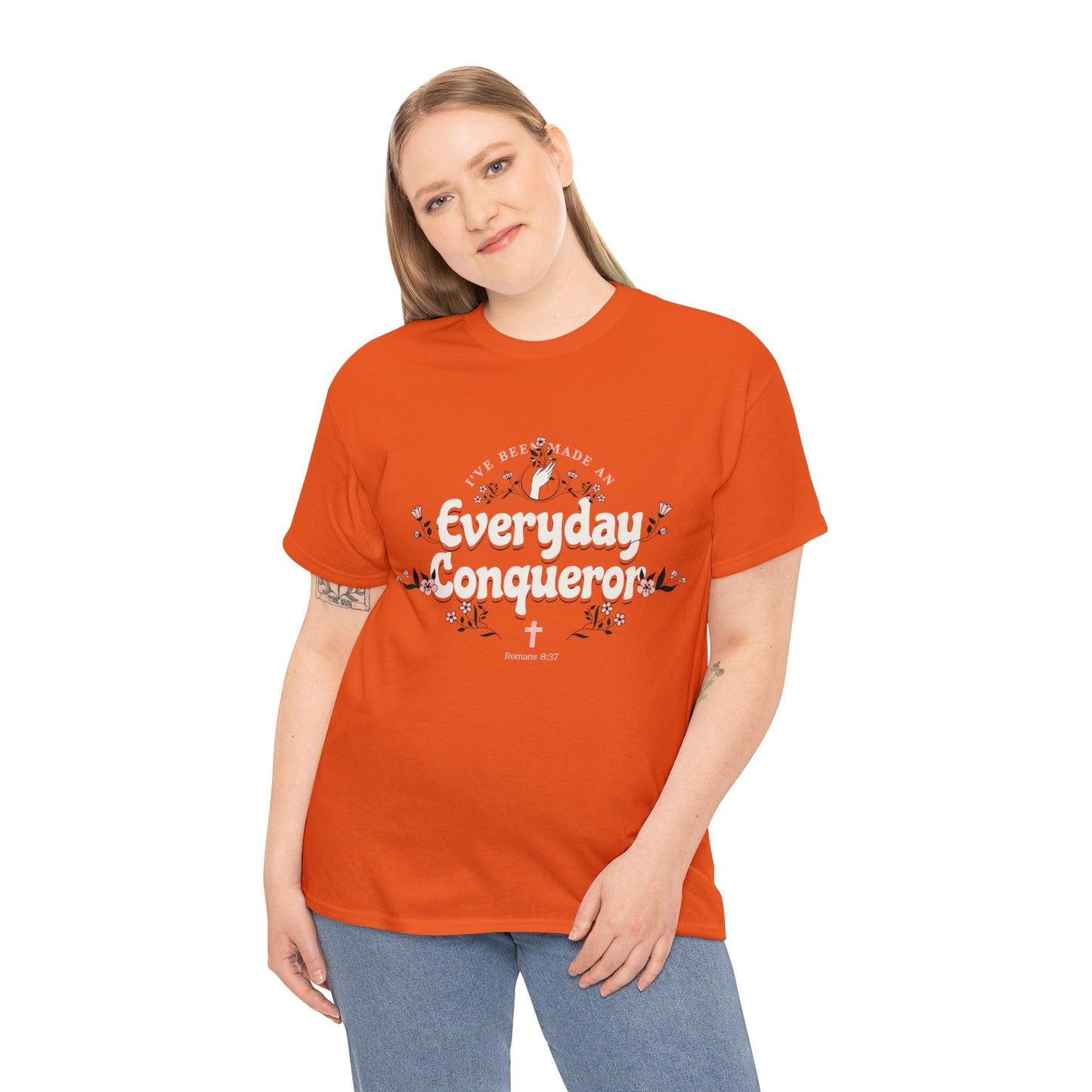 Everyday Conqueror Unisex Heavy Cotton Tee