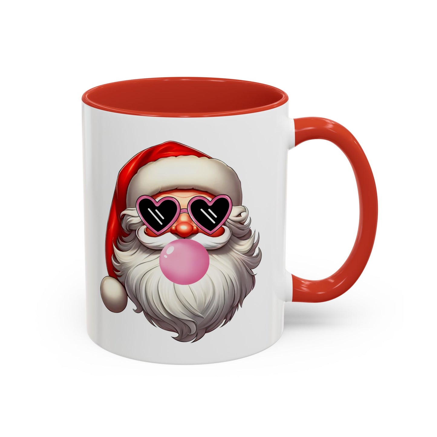 Pop Art Santa Accent Coffee Mug (11, 15oz)