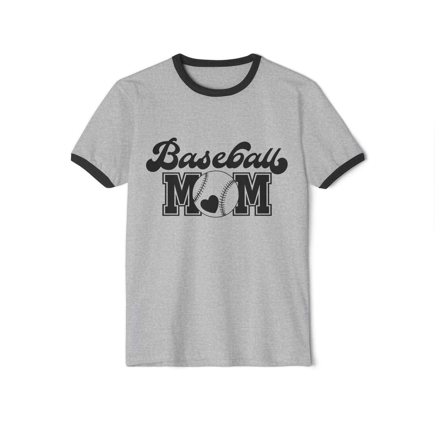 Baseball Mom Unisex Cotton Ringer T-Shirt