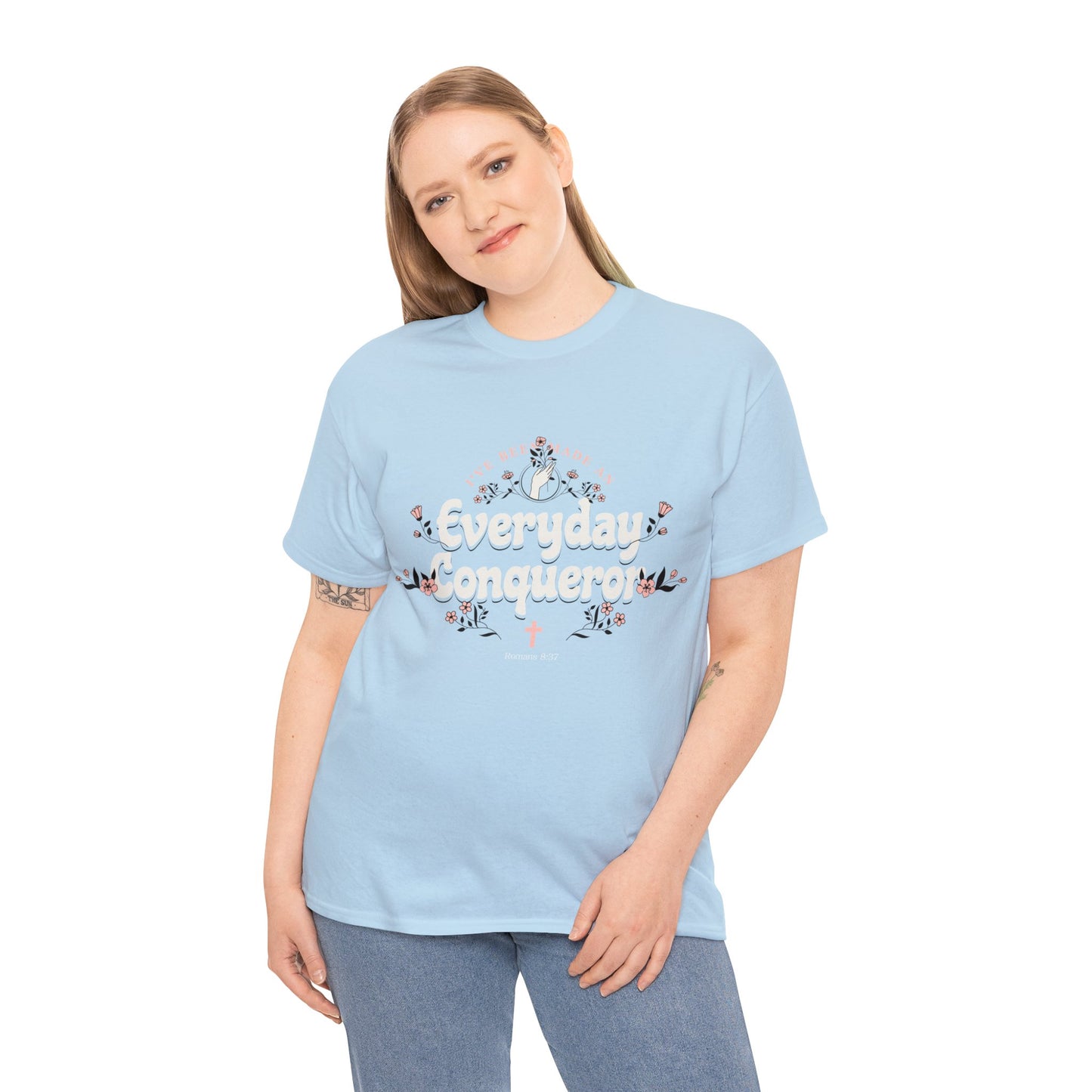 Everyday Conqueror Unisex Heavy Cotton Tee