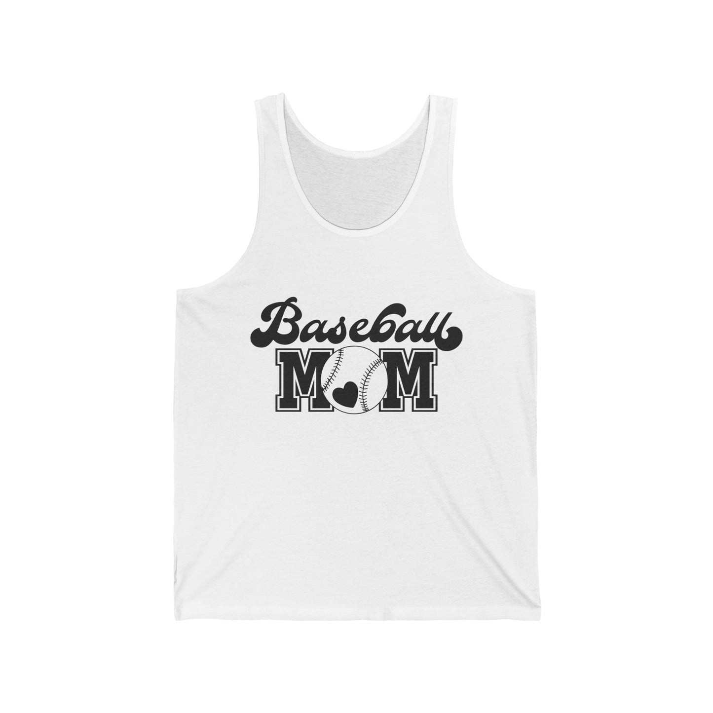 Baseball Mom Unisex Jersey Tank