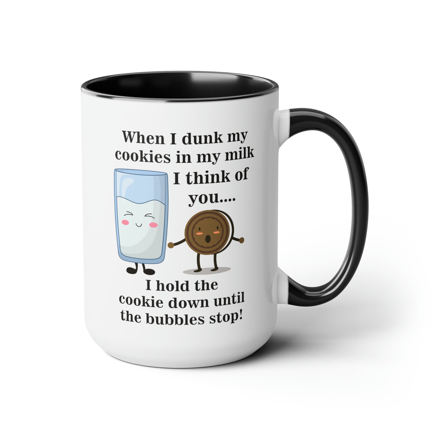 I think of You Two-Tone Coffee Mugs, 15oz