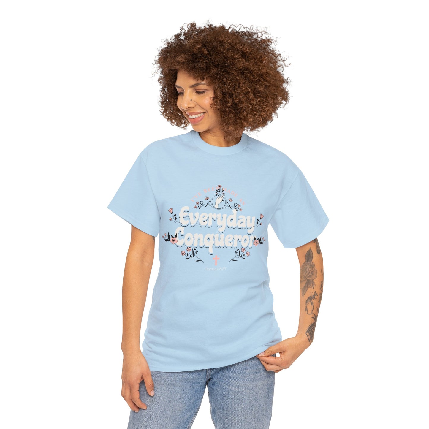 Everyday Conqueror Unisex Heavy Cotton Tee