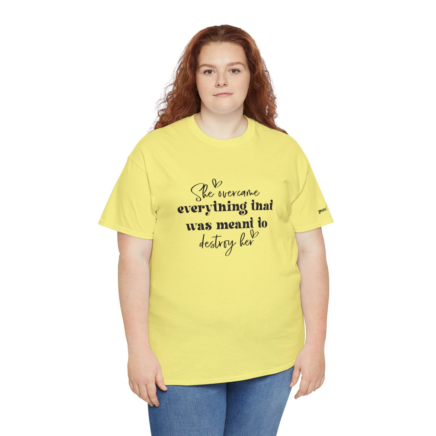 PowHERful Unisex Heavy Cotton Tee