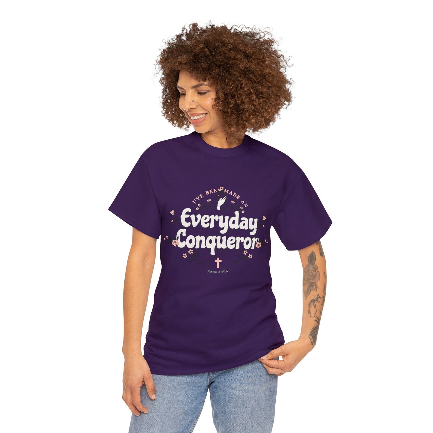 Everyday Conqueror Unisex Heavy Cotton Tee