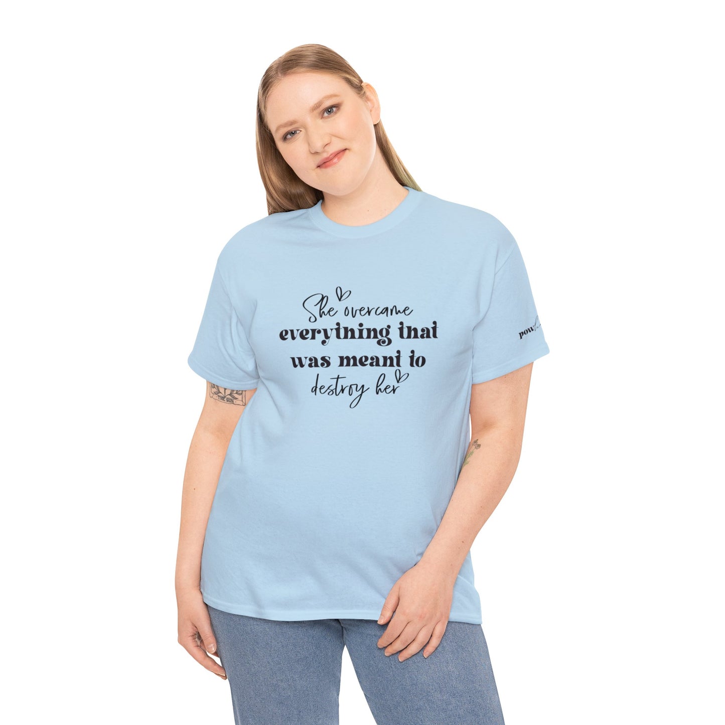 PowHERful Unisex Heavy Cotton Tee
