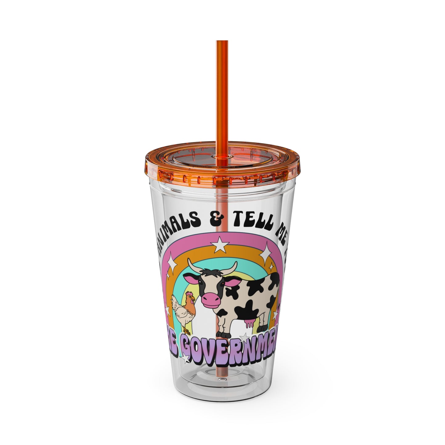 Buy Me Animals Sunsplash Tumbler with Straw, 16oz