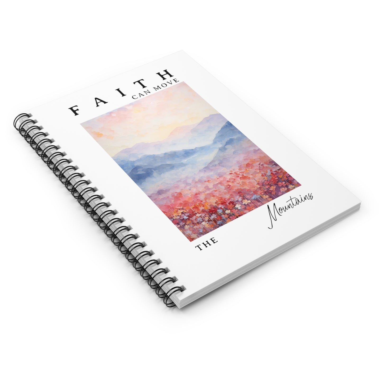 Faith Spiral Notebook - Ruled Line