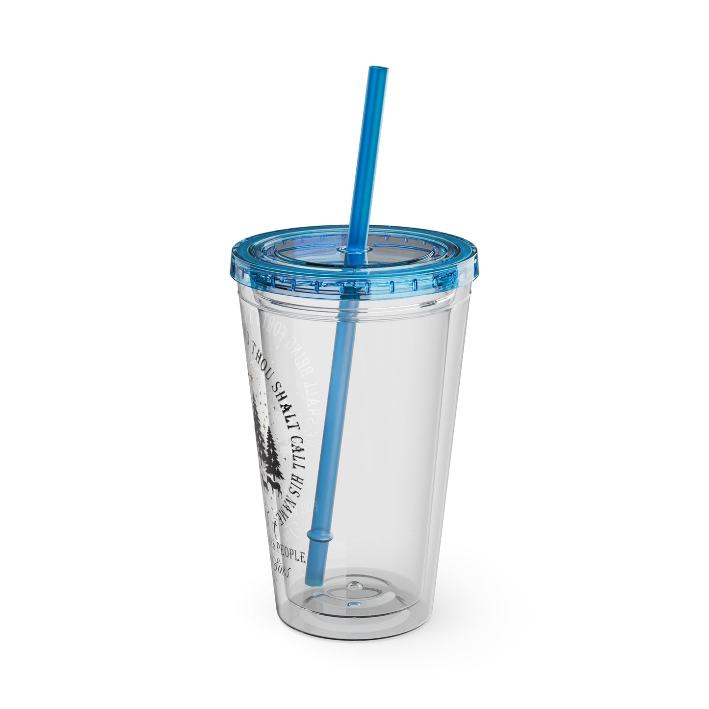 Matthew Sunsplash Tumbler with Straw, 16oz