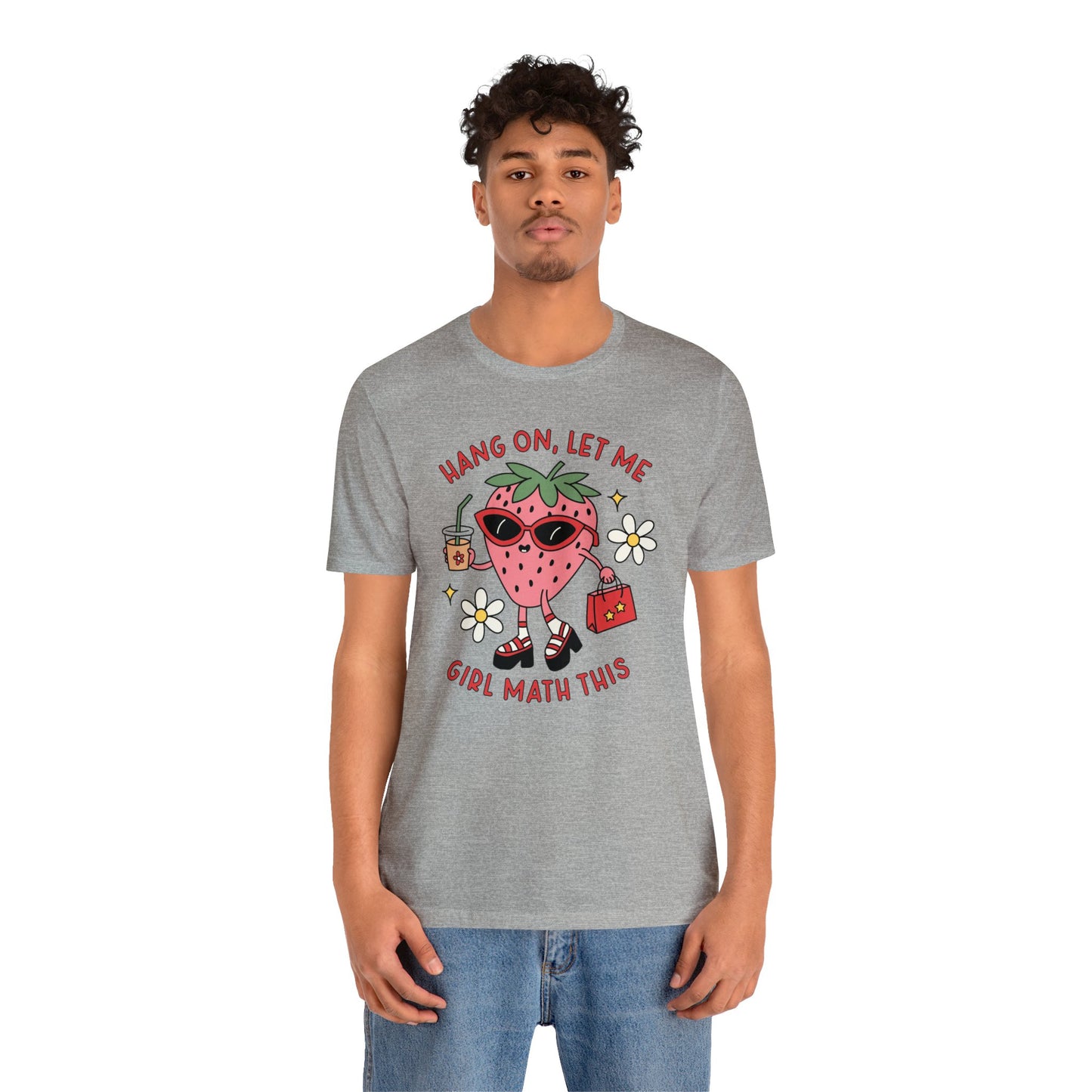 Girl Math Unisex Jersey Short Sleeve Tee