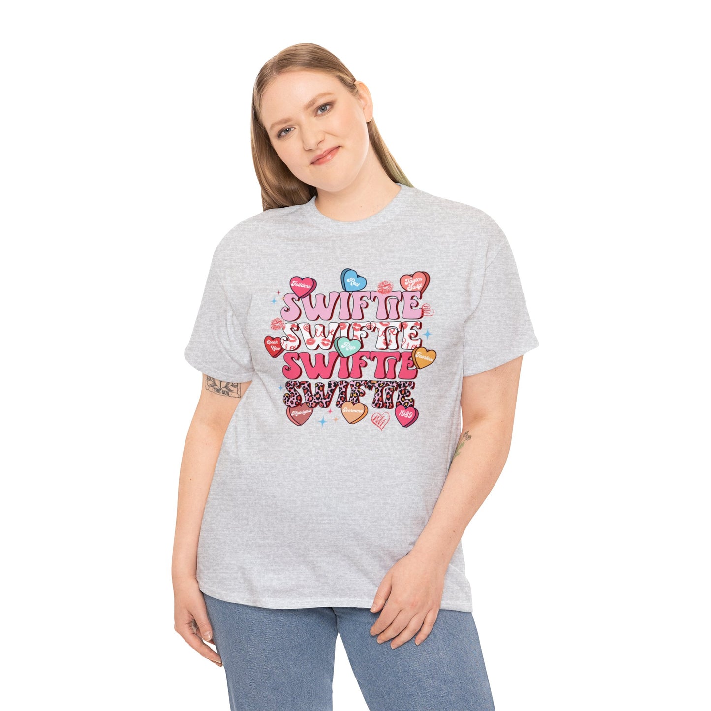 Swiftie Valentine Unisex Heavy Cotton Tee