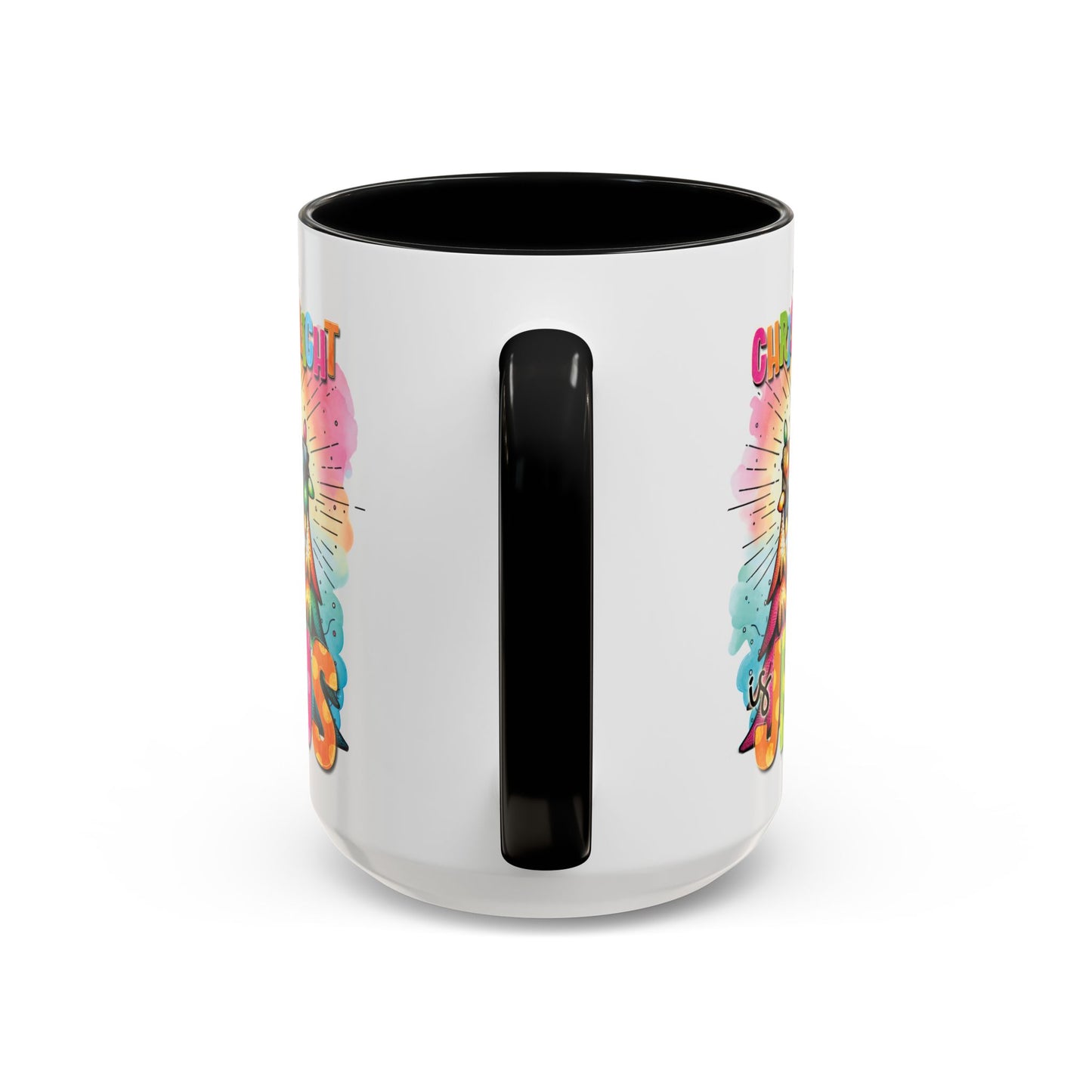 My Favorite Christmas Light is Jesus Accent Coffee Mug (11, 15oz)