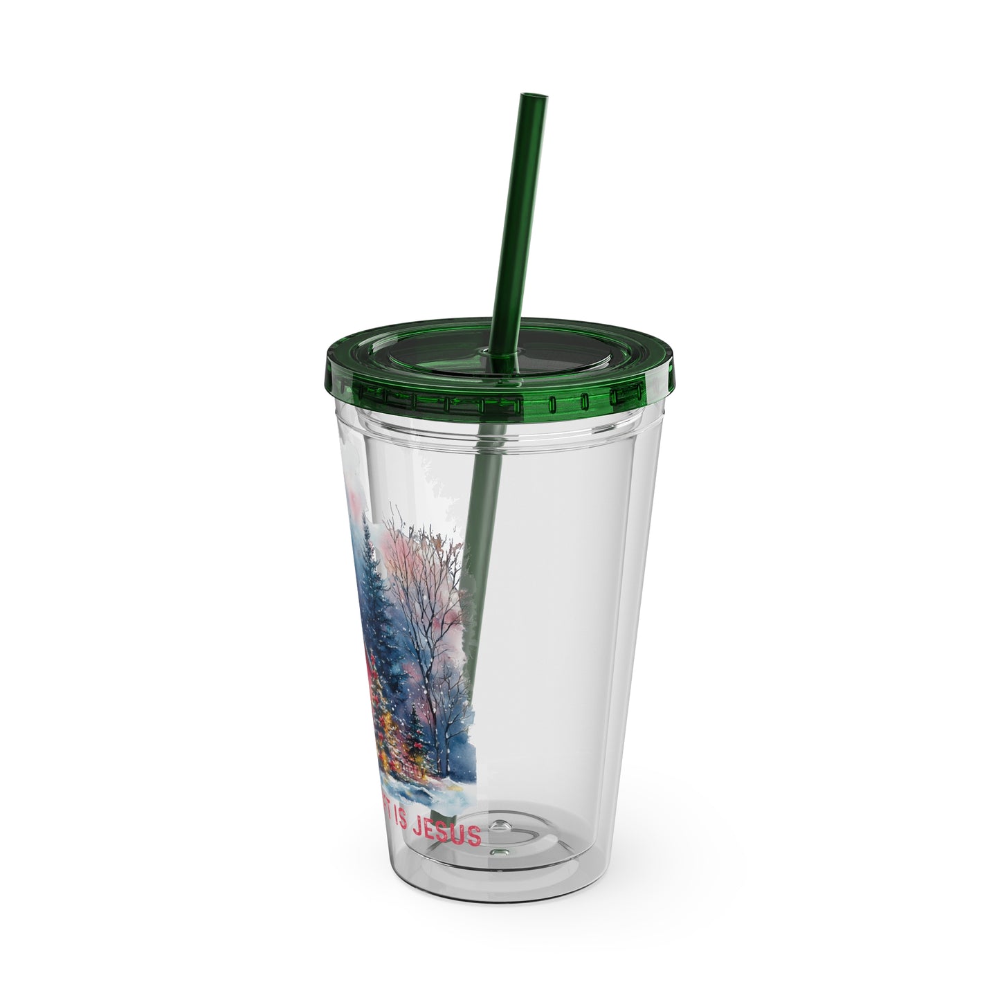 The Greatest Gift Sunsplash Tumbler with Straw, 16oz