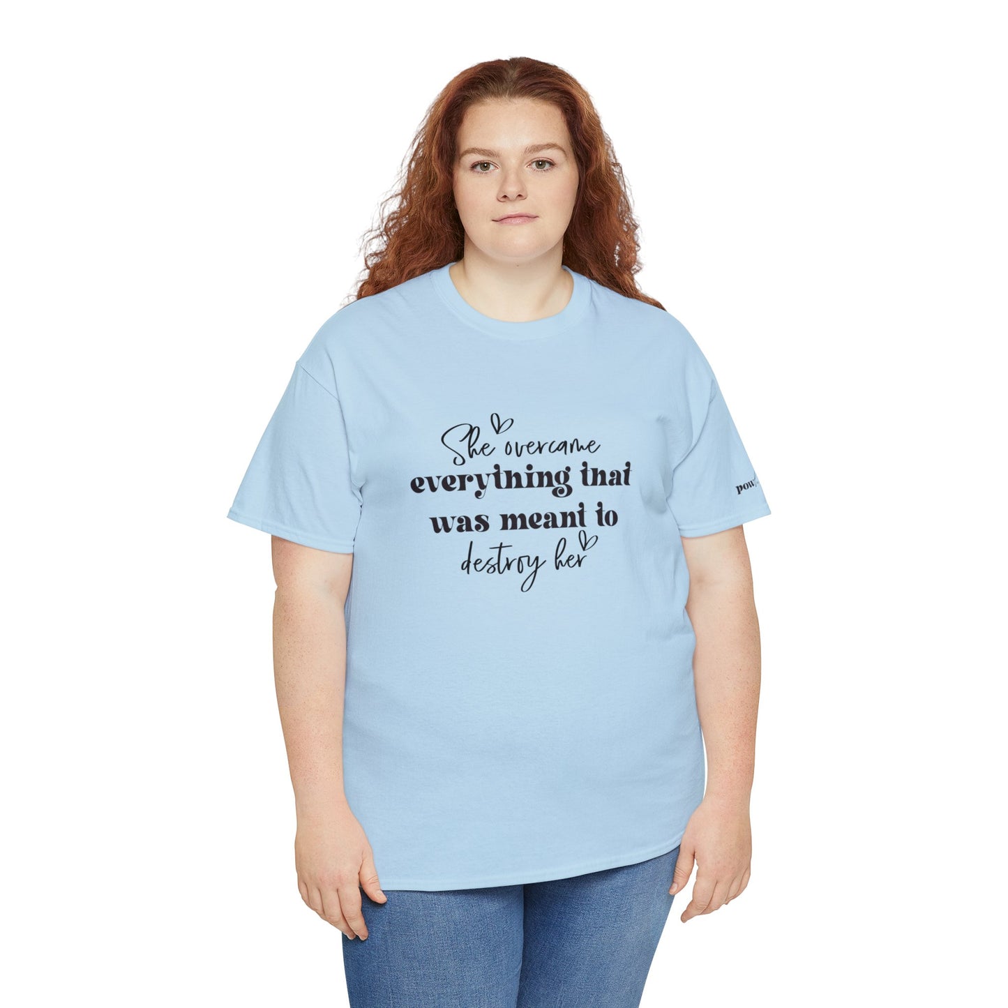 PowHERful Unisex Heavy Cotton Tee