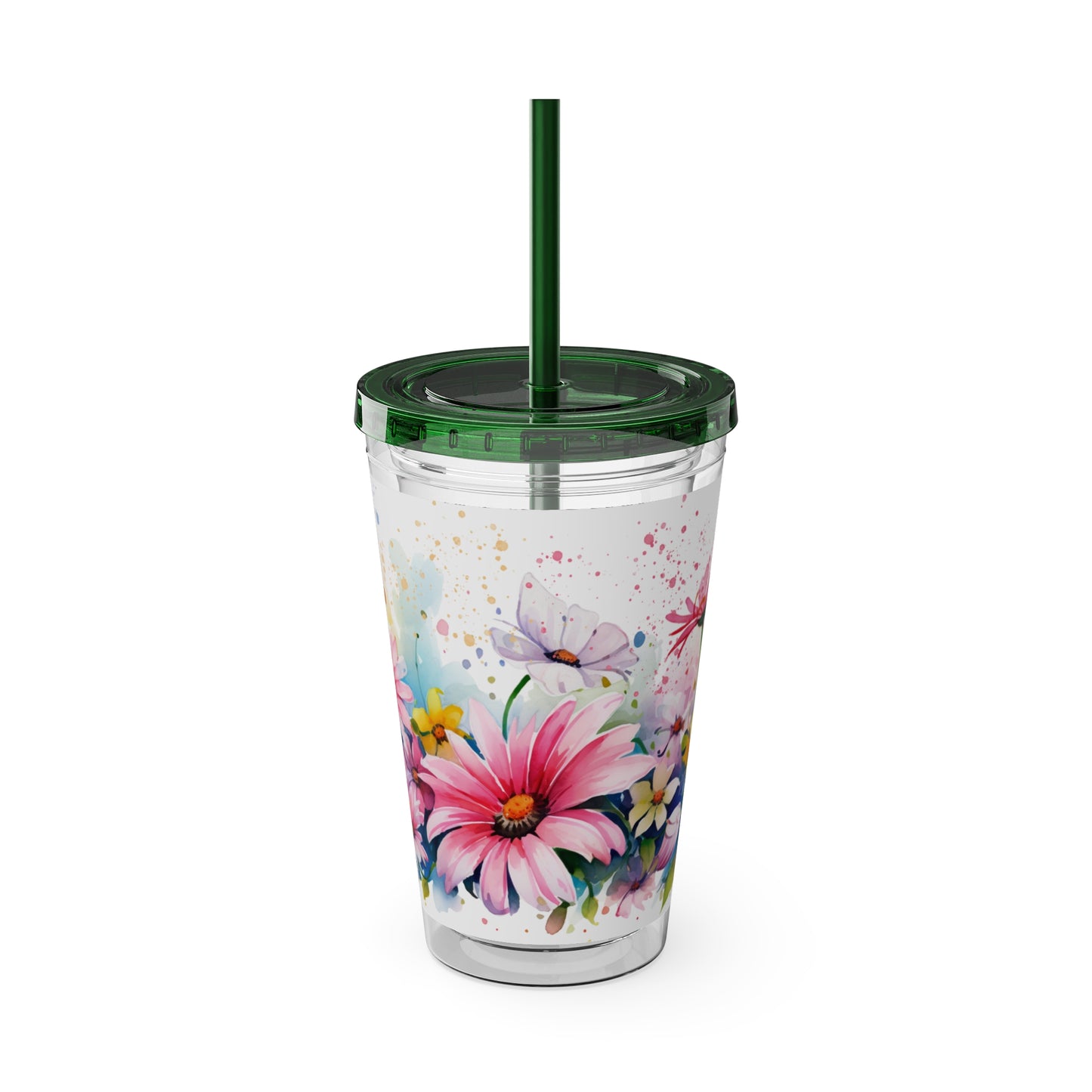 Nana Sunsplash Tumbler with Straw, 16oz