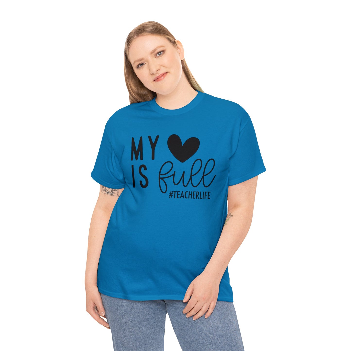 Teacher Life Unisex Heavy Cotton Tee