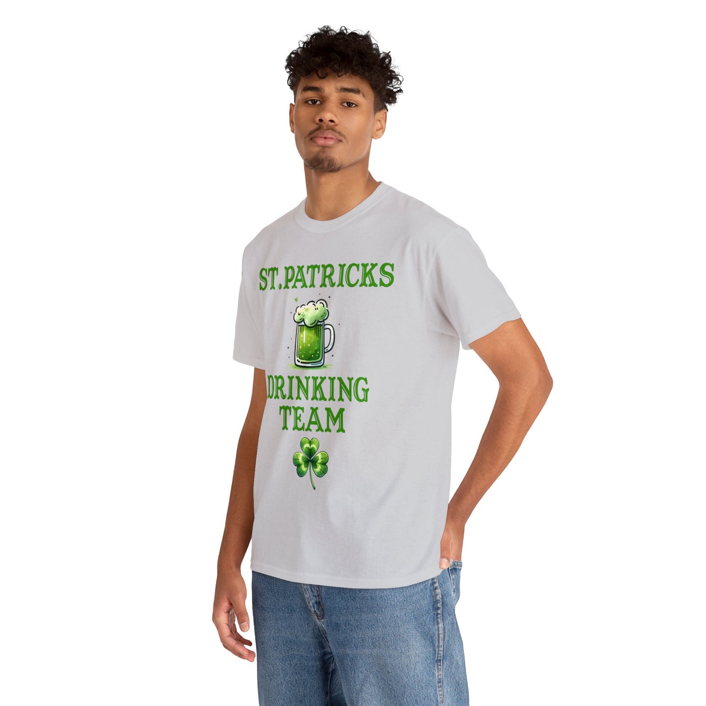 St Patricks Drinking Team Unisex Heavy Cotton Tee