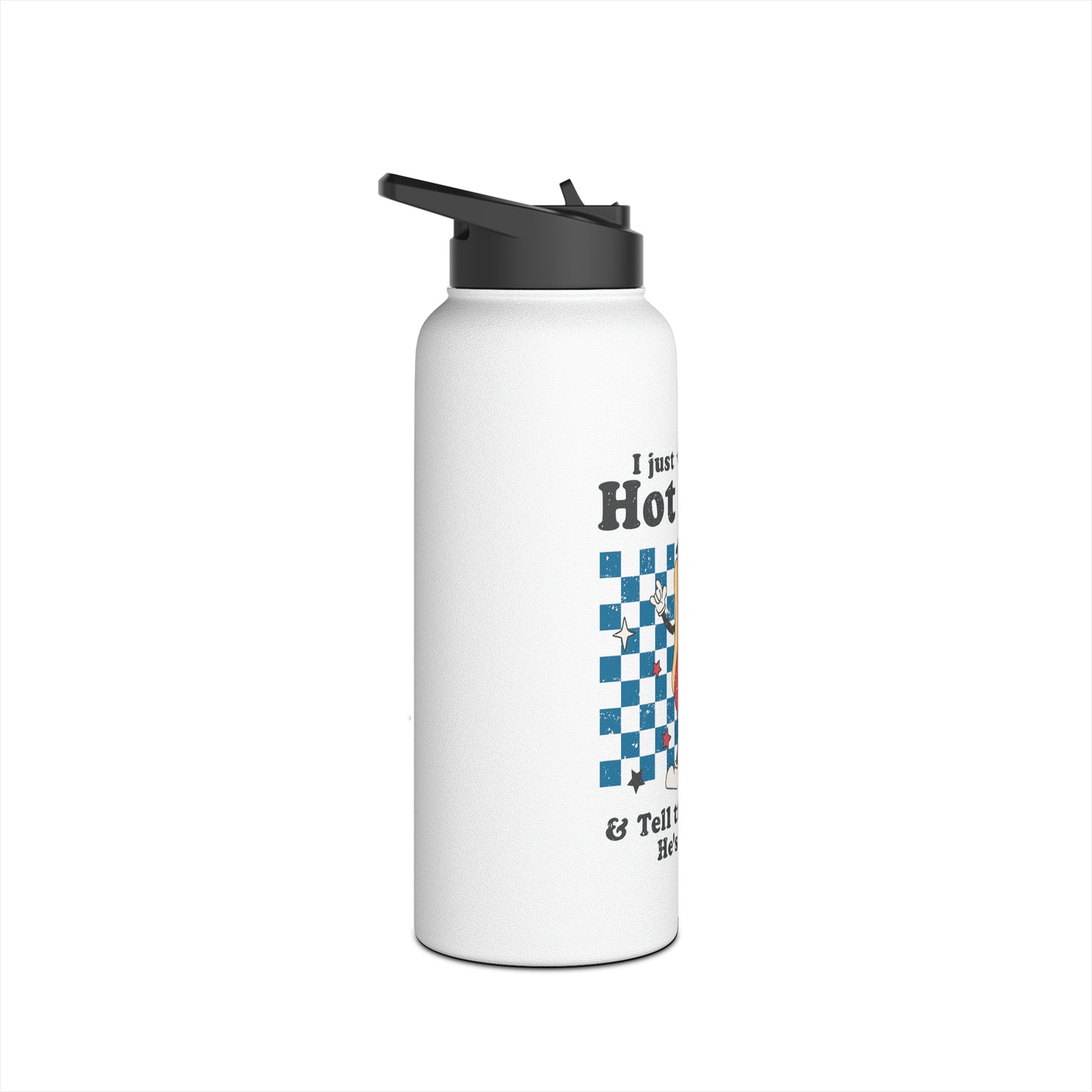Blind Ump Stainless Steel Water Bottle, Standard Lid