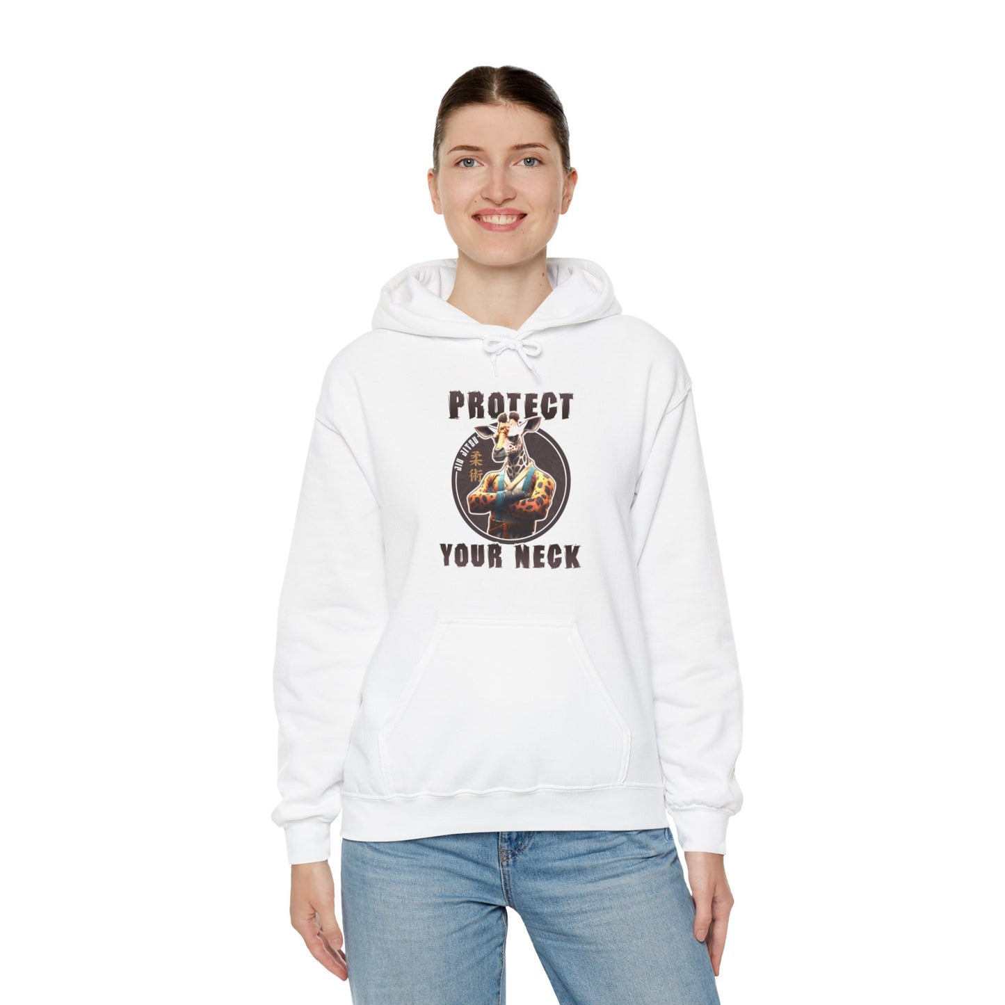 Protect Your Neck Unisex Heavy Blend™ Hooded Sweatshirt