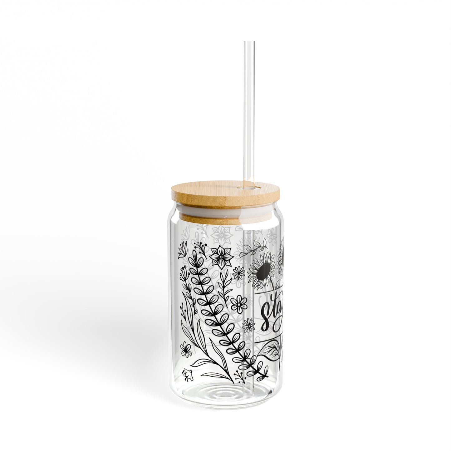 Stay Wild Sipper Glass, 16oz