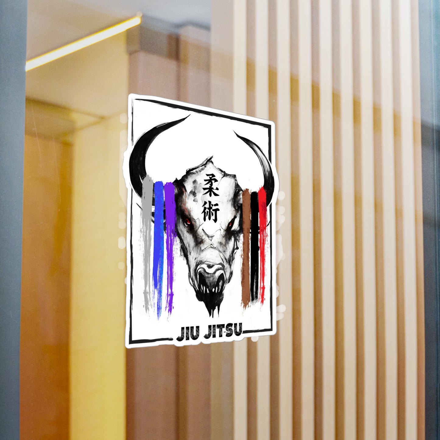 Bull Kiss-Cut Vinyl Decals
