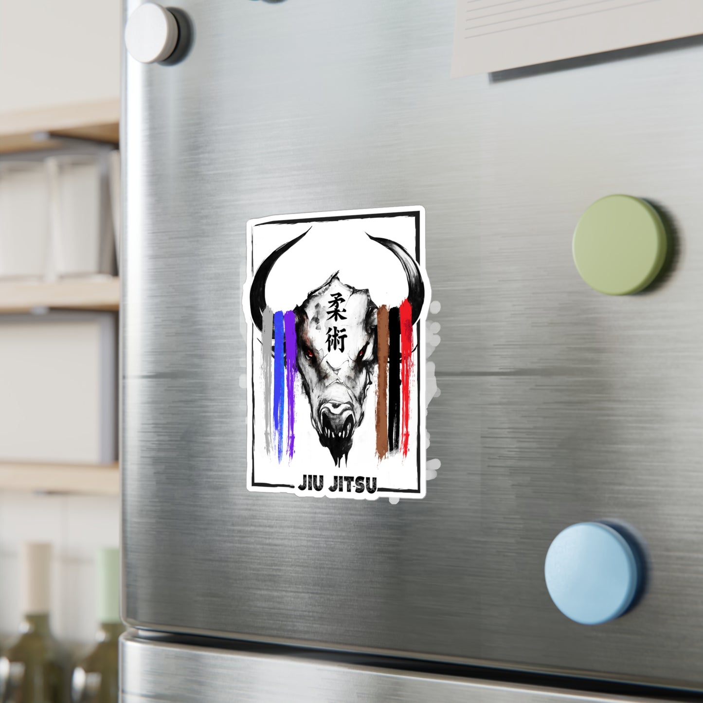 Bull Kiss-Cut Vinyl Decals