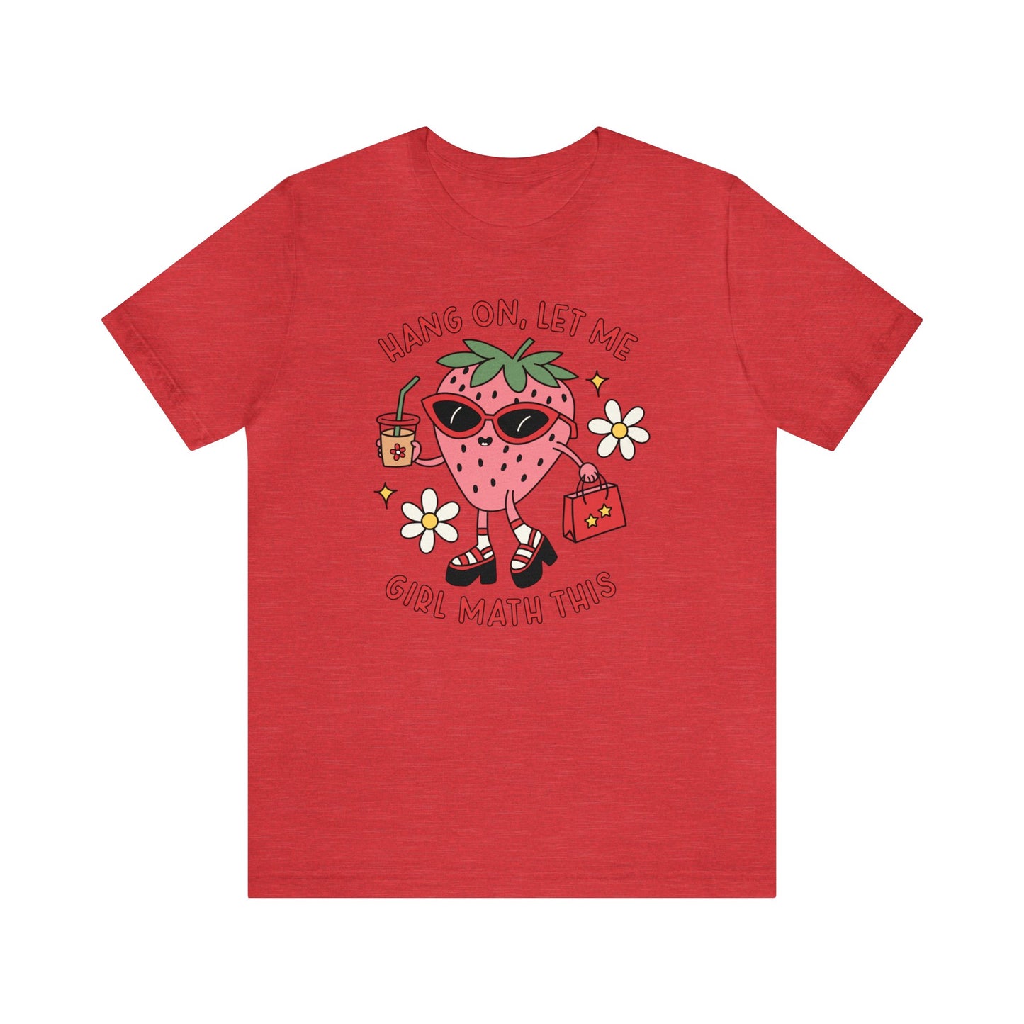 Girl Math Unisex Jersey Short Sleeve Tee