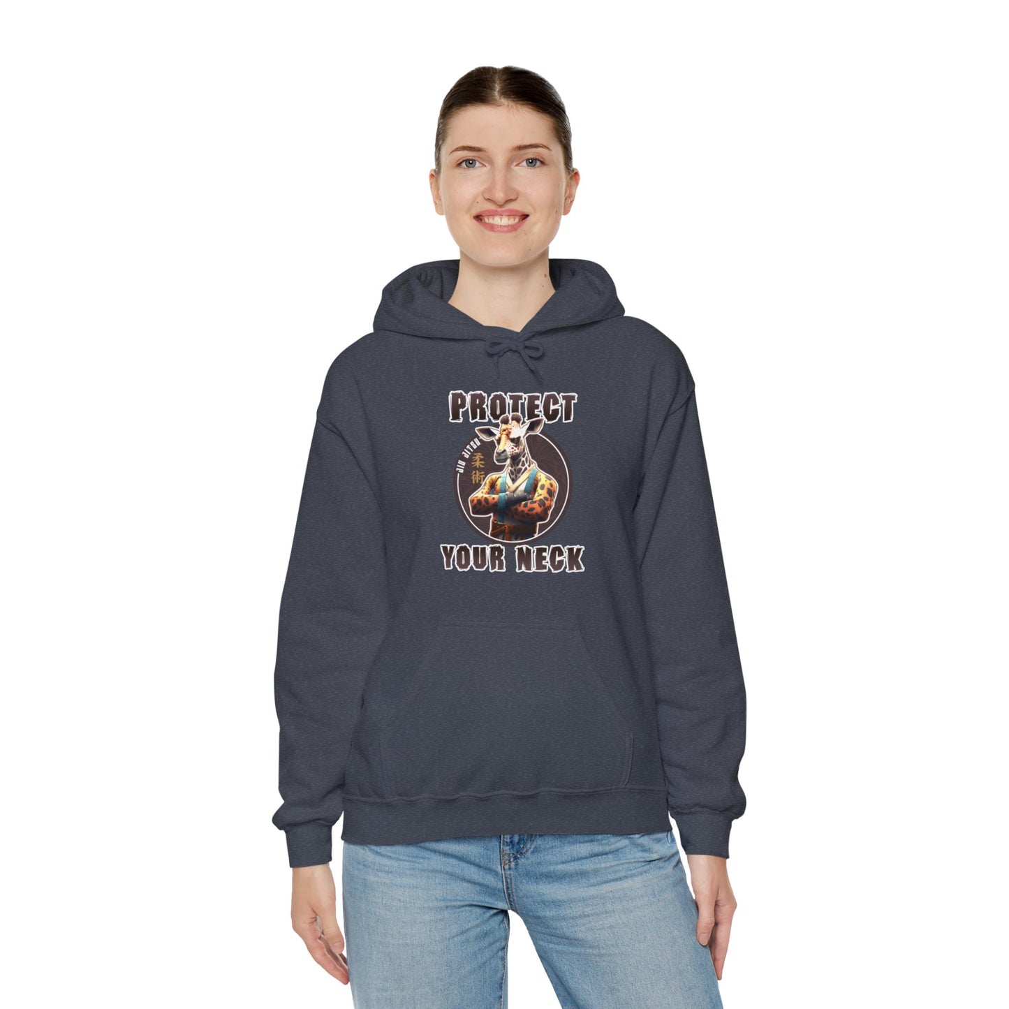 Protect Your Neck Unisex Heavy Blend™ Hooded Sweatshirt