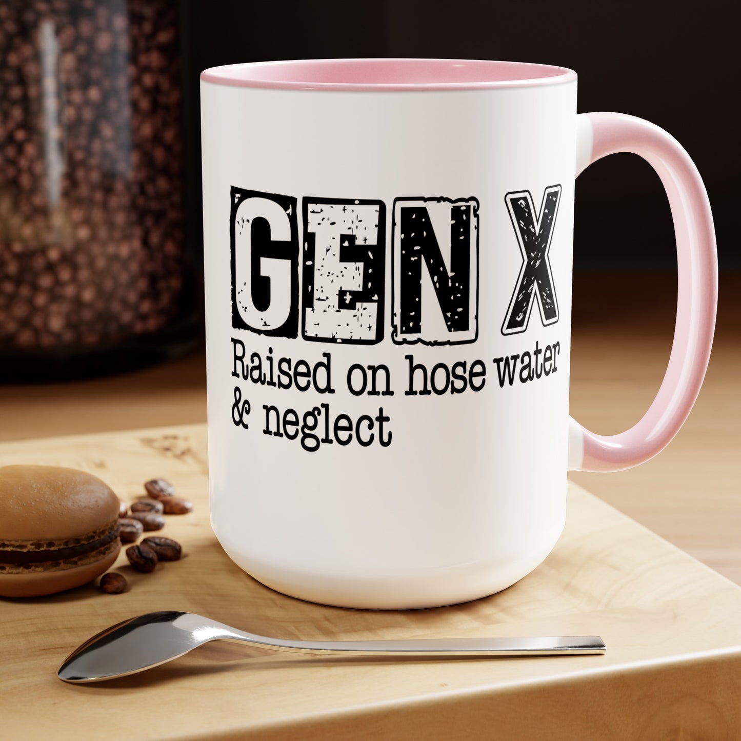 Gen X Two-Tone Coffee Mugs, 15oz