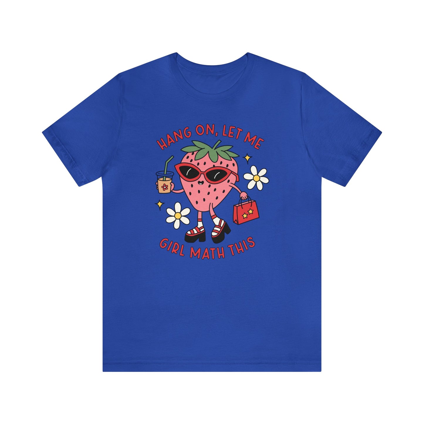 Girl Math Unisex Jersey Short Sleeve Tee