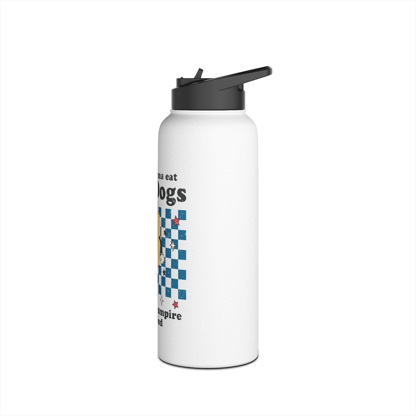 Blind Ump Stainless Steel Water Bottle, Standard Lid