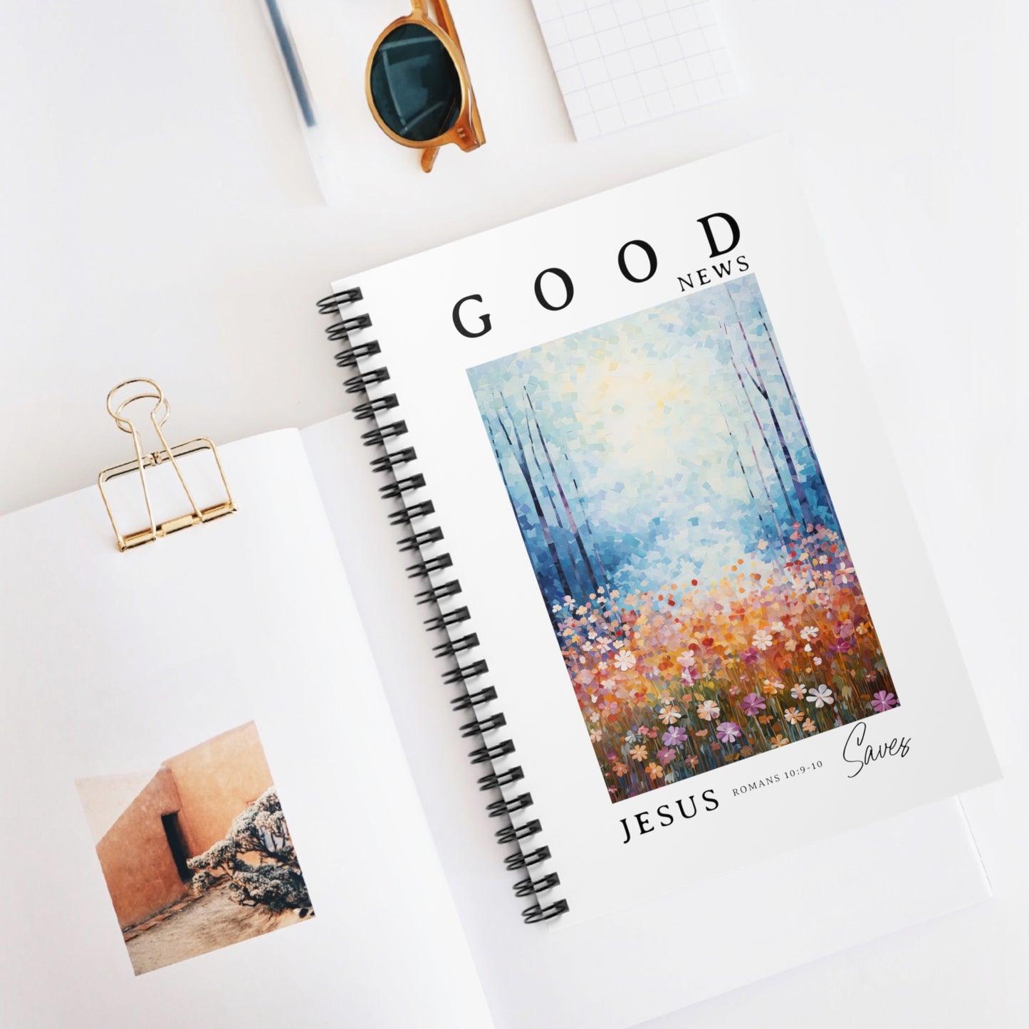 Good News Spiral Notebook - Ruled Line