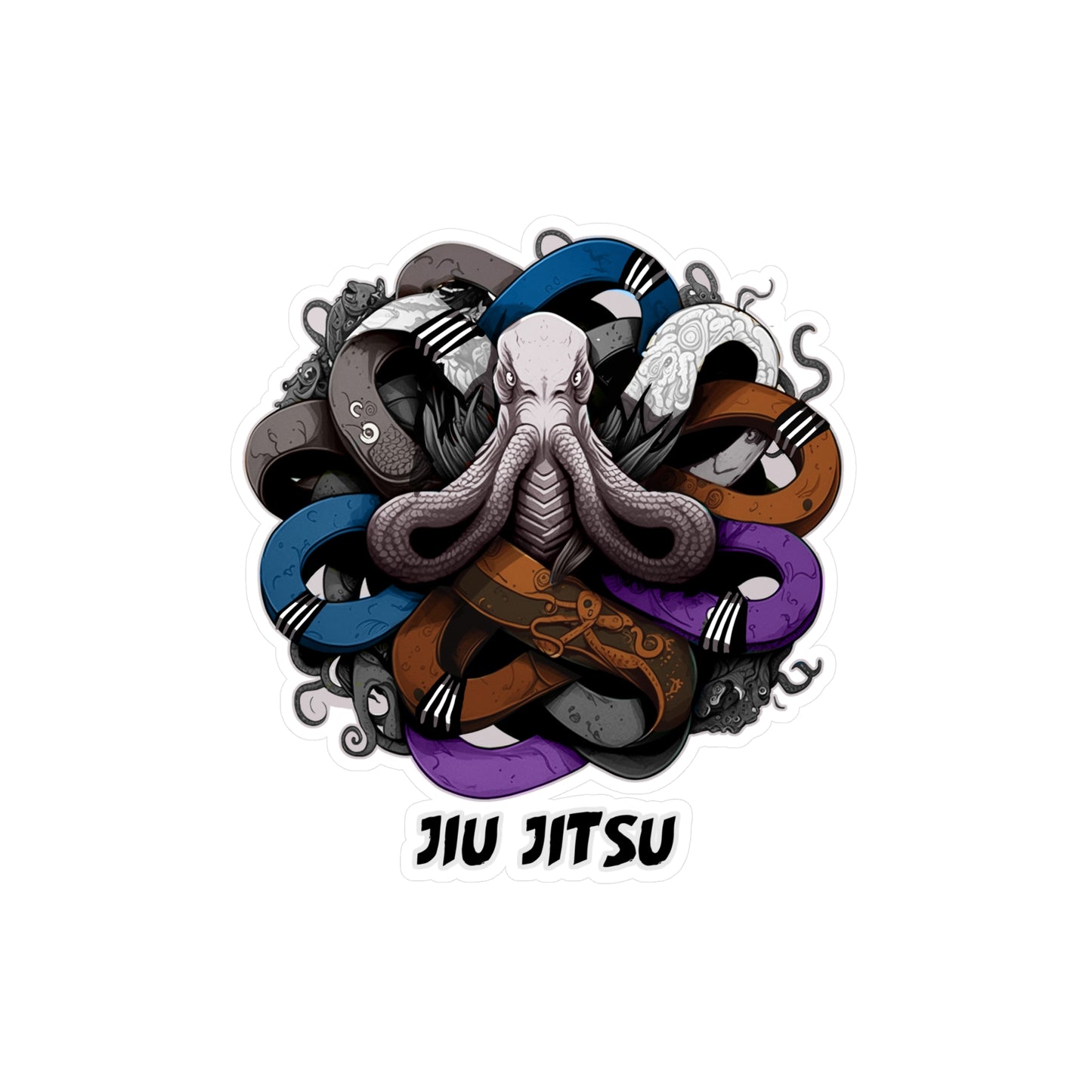 BJJ Kiss-Cut Vinyl Decals