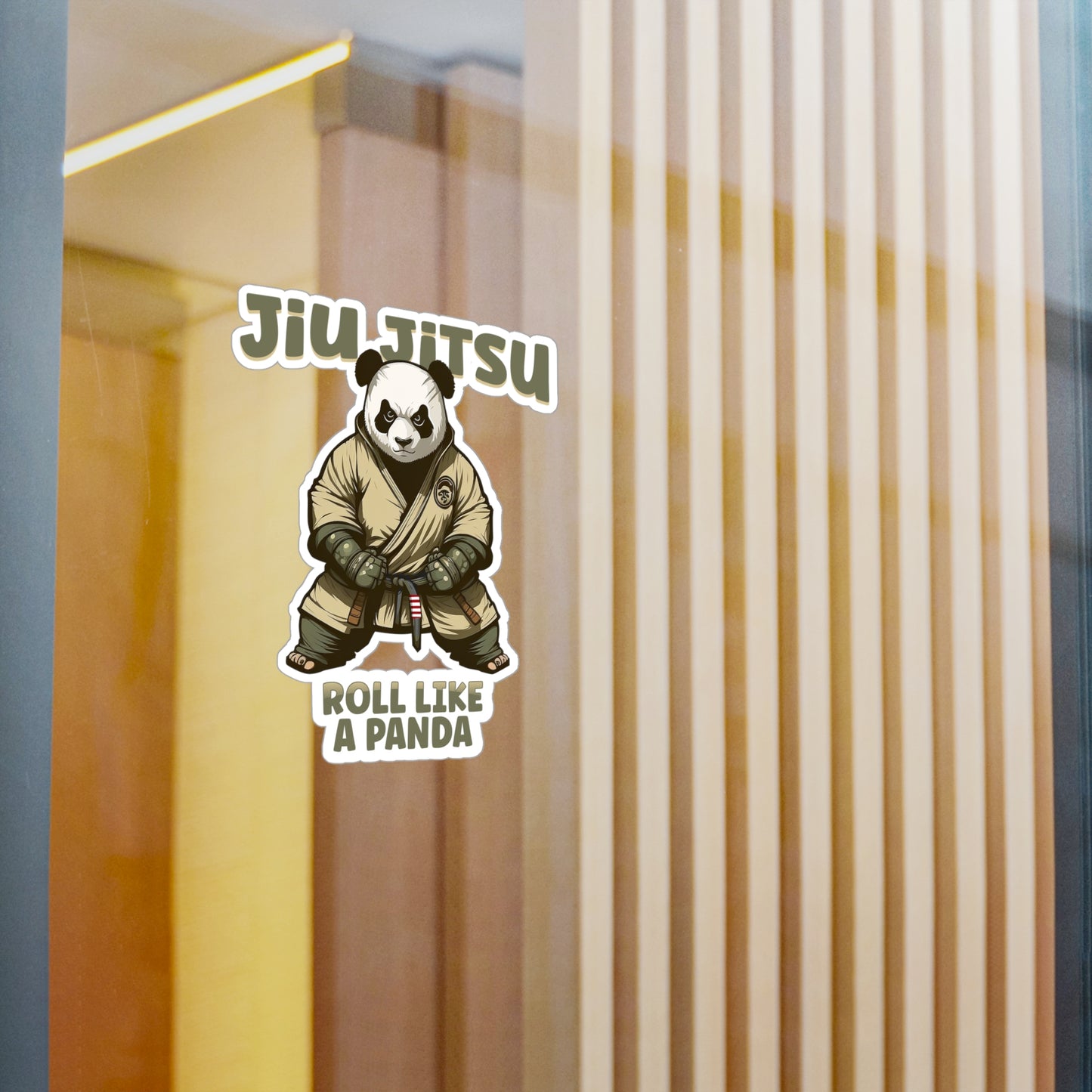 Panda Kiss-Cut Vinyl Decals