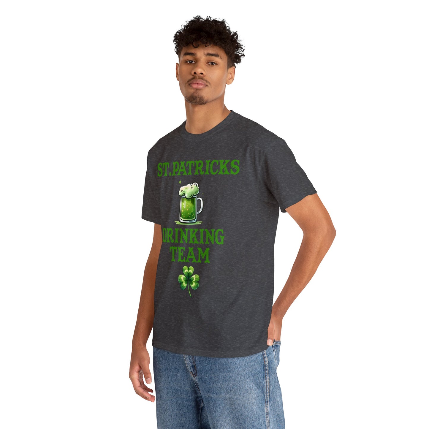 St Patricks Drinking Team Unisex Heavy Cotton Tee