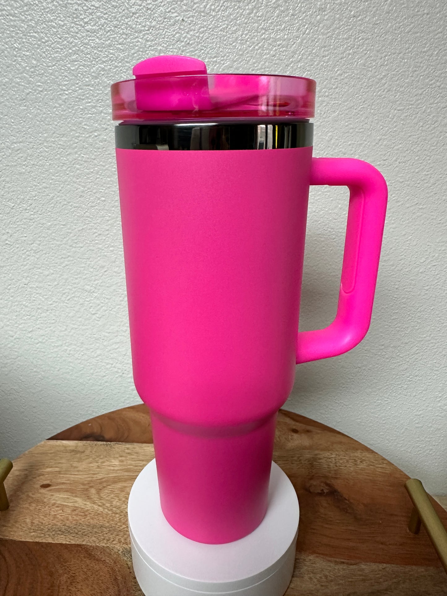 40 oz Black Metallic Tumblers