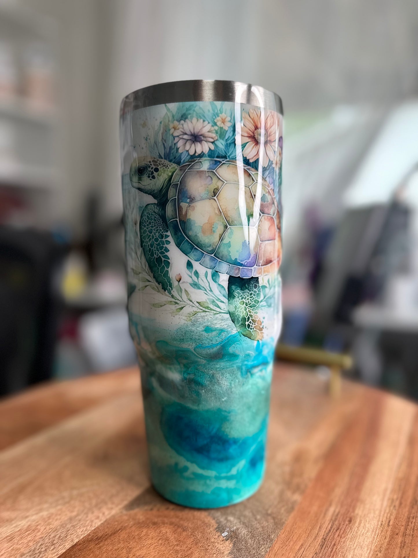 32 oz Turtle Tumbler